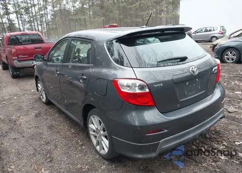 2009 Toyota Matrix Xrs from USA, damaged, VIN 2T1GE40EX9C005471